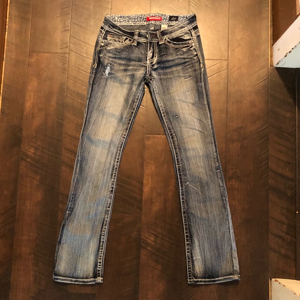 Unionbay destroyed jeans